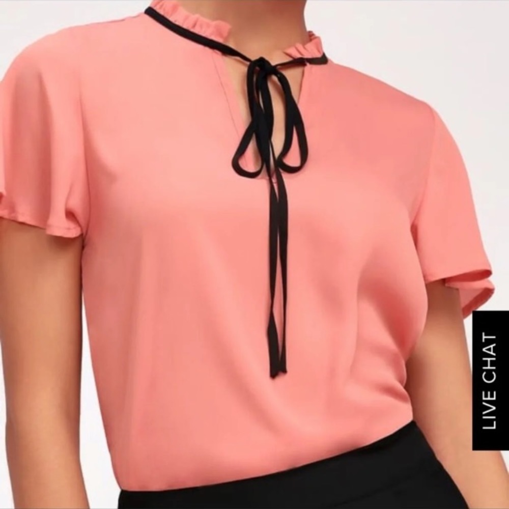 Lulus Pink Blouse